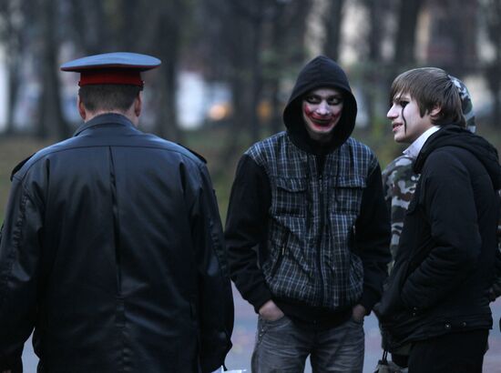 Celebrating Halloween in Veliky Novgorod