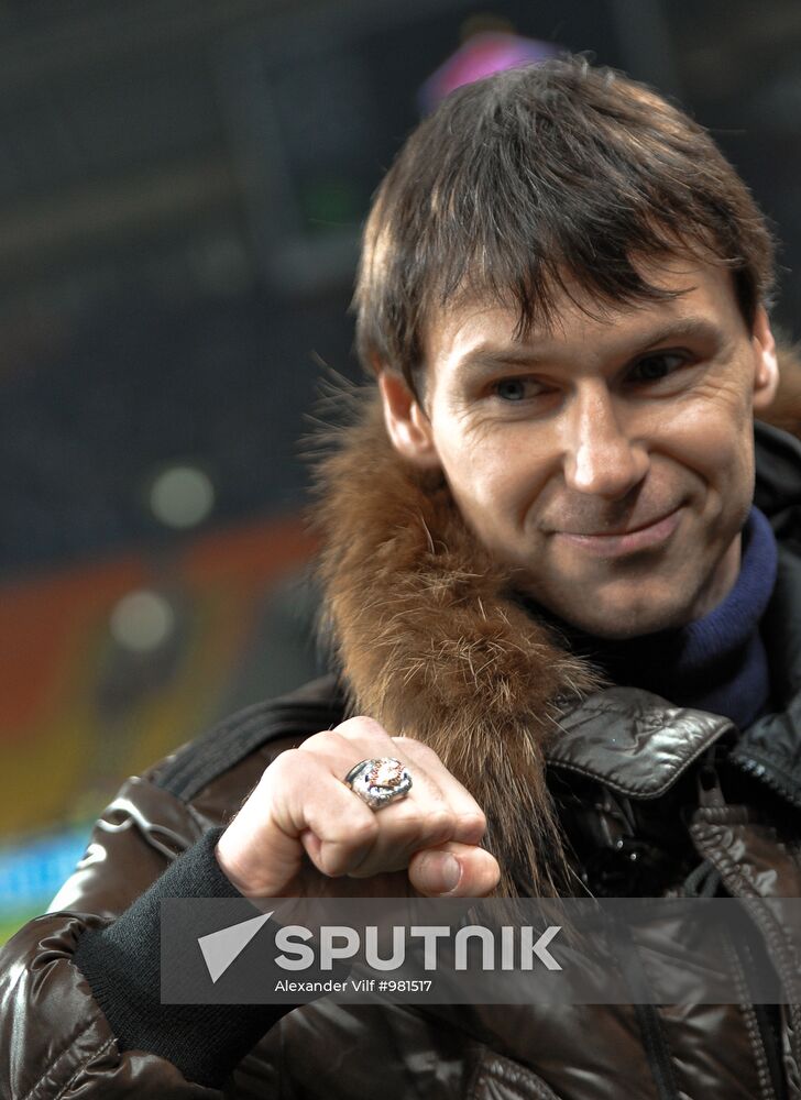 Football Premier League. Match Spartak and Lokomotiv