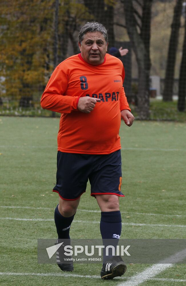 International football birthday tournament for Nikita Simonyan