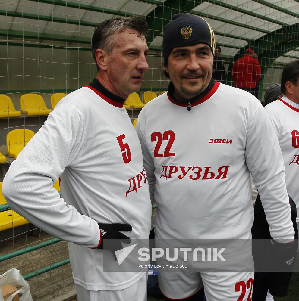 International football birthday tournament for Nikita Simonyan