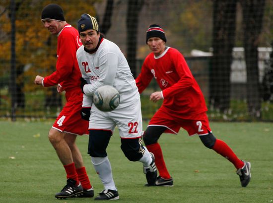 International football birthday tournament for Nikita Simonyan