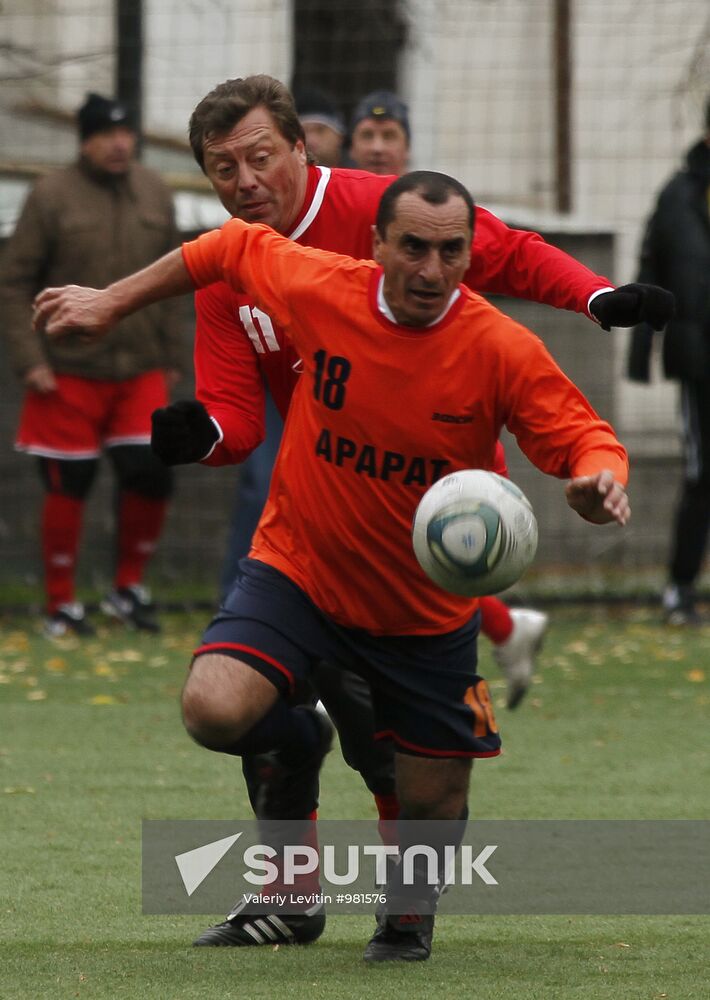 International football birthday tournament for Nikita Simonyan