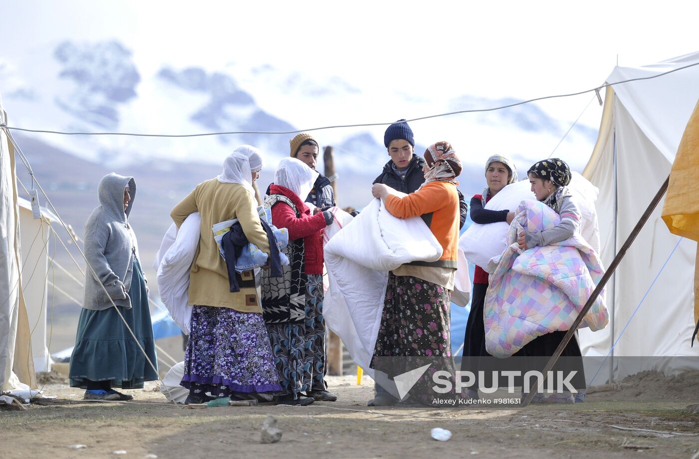 Quake aftermath in Turkey's Van province