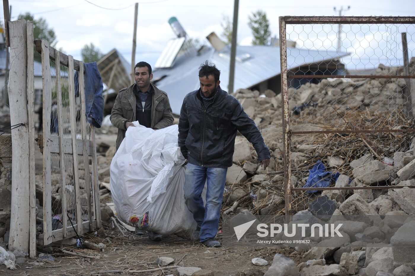 Quake aftermath in Turkey's Van province