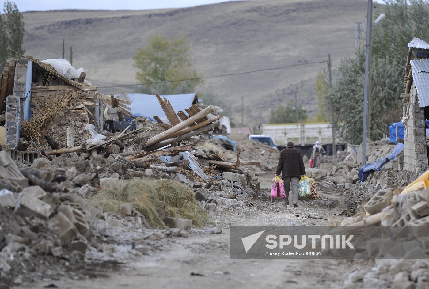 Quake aftermath in Turkey's Van province