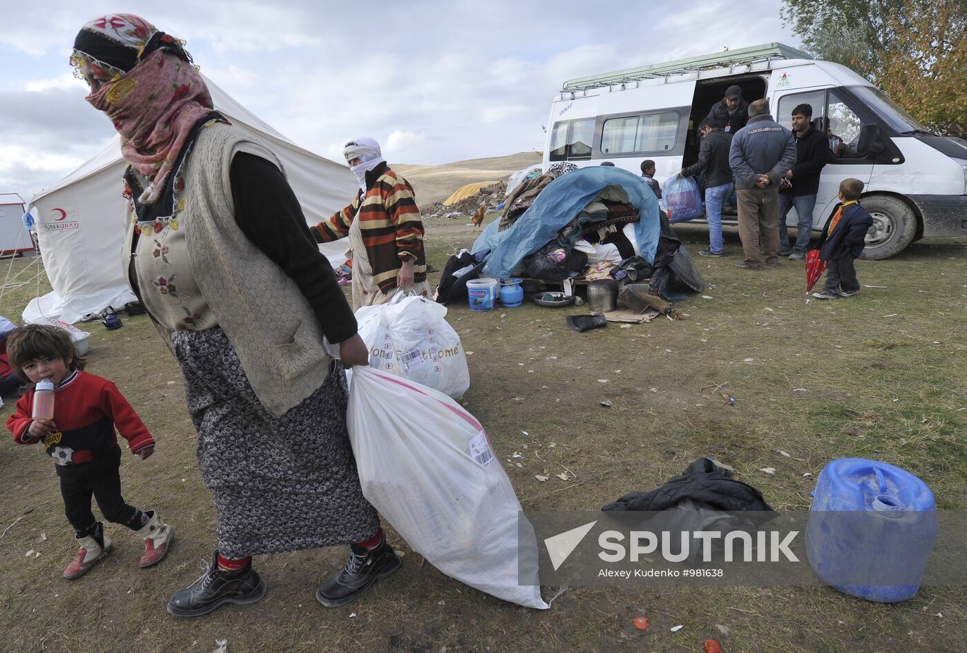 Quake aftermath in Turkey's Van province