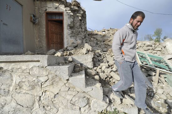 Quake aftermath in Turkey's Van province