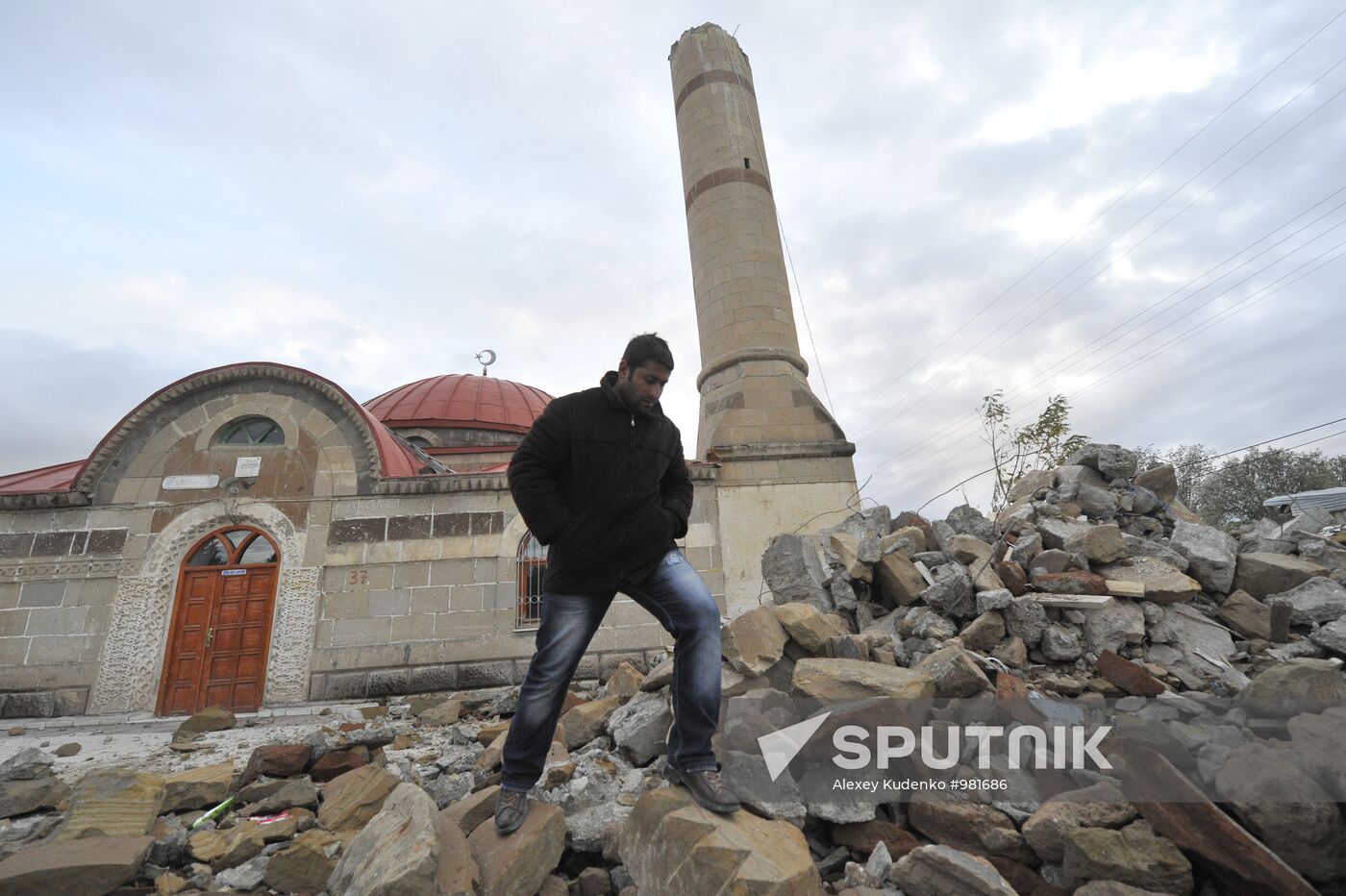 Quake aftermath in Turkey's Van province