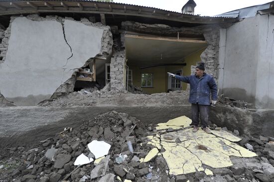 Quake aftermath in Turkey's Van province