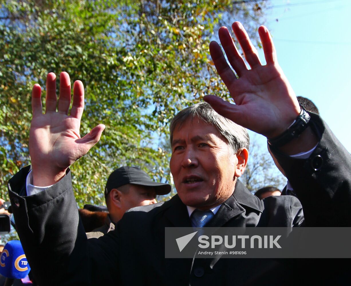 Presidential election in Kyrgyzstan