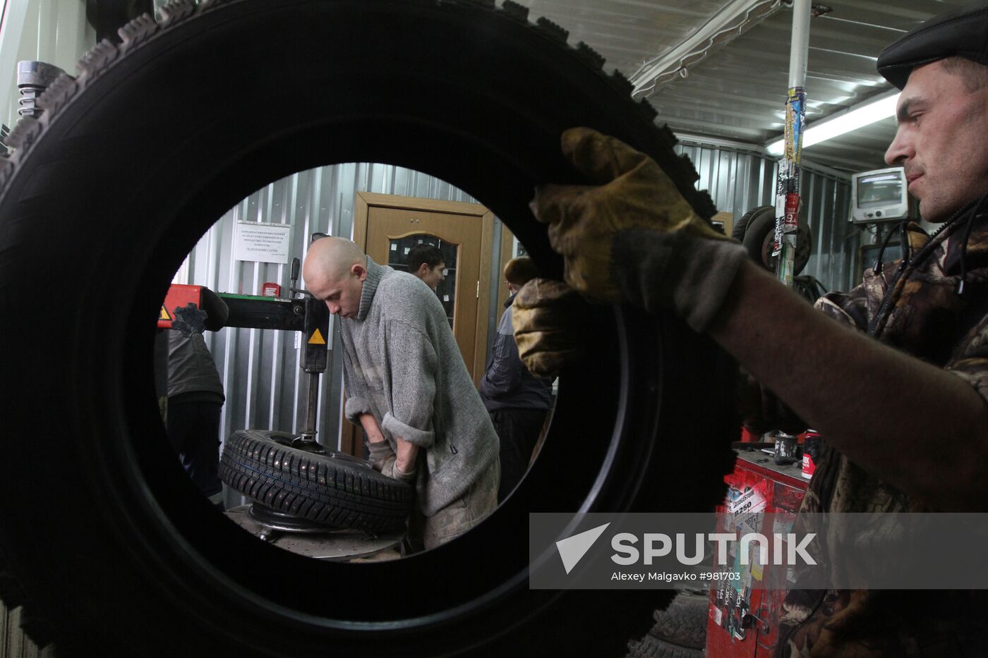 Switching summer tires for winter ones