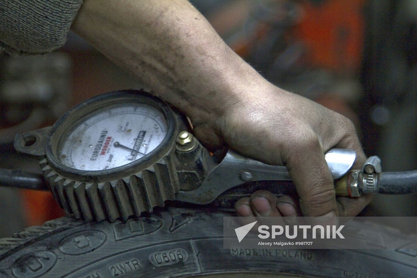 Switching summer tires for winter ones