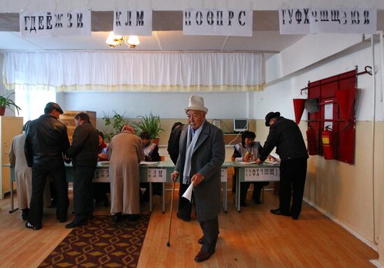 Presidential election in Kyrgyzstan