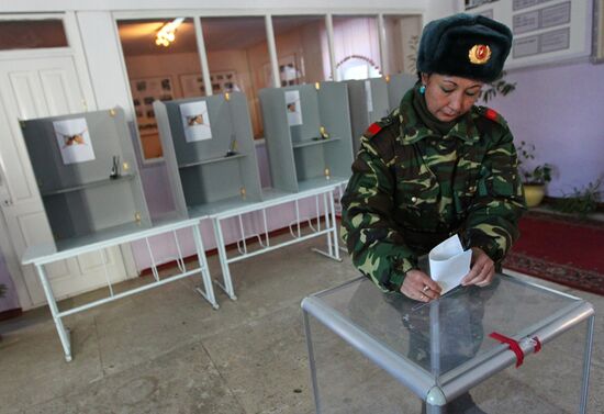 Presidential election in Kyrgyzstan