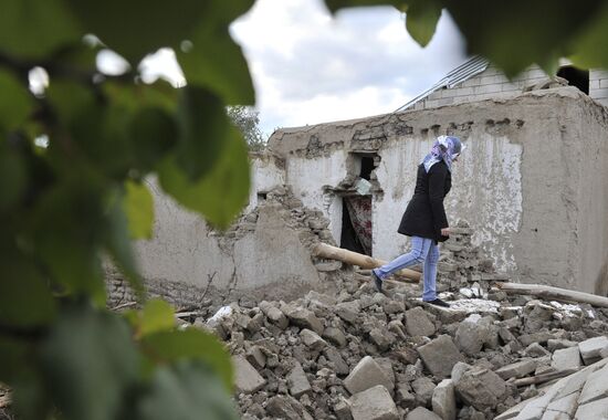 Former Russian national in Turkish village destroyed by quake