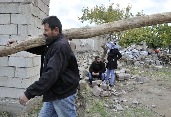 Former Russian national in Turkish village destroyed by quake