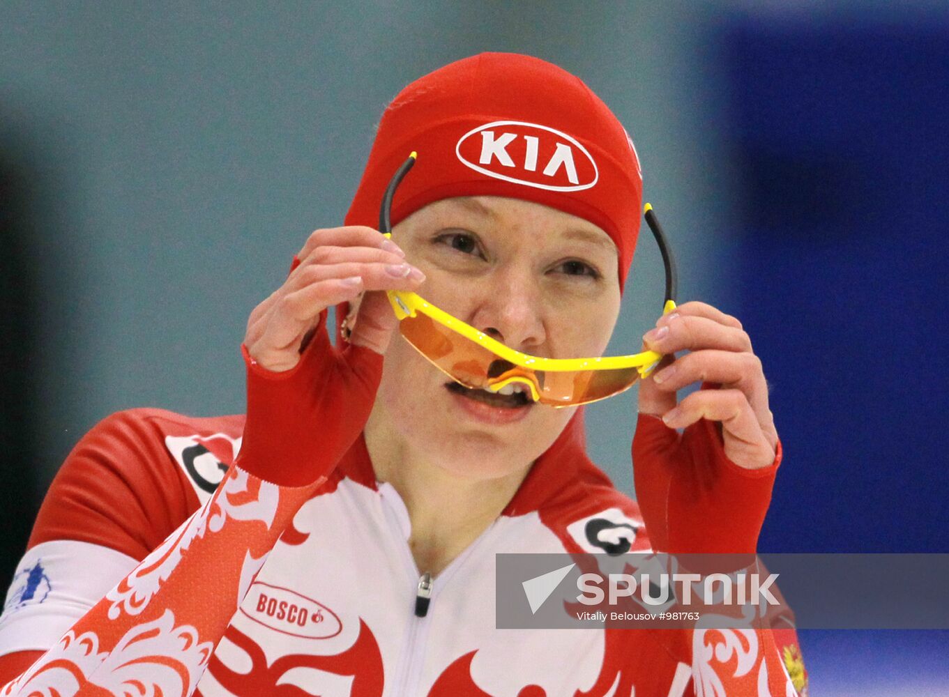 Russian Speed Skating Championships. Day 2