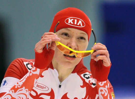 Russian Speed Skating Championships. Day 2