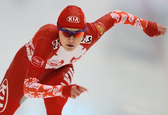 Russian Speed Skating Championships. Day 2