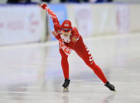 Russian Speed Skating Championships. Day 2