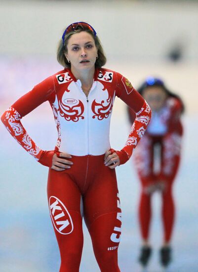 Russian Speed Skating Championships. Day 2