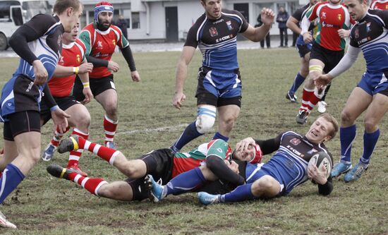 Russian Rugby Championships. Final match
