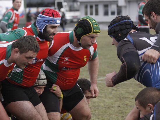 Russian Rugby Championships. Final match