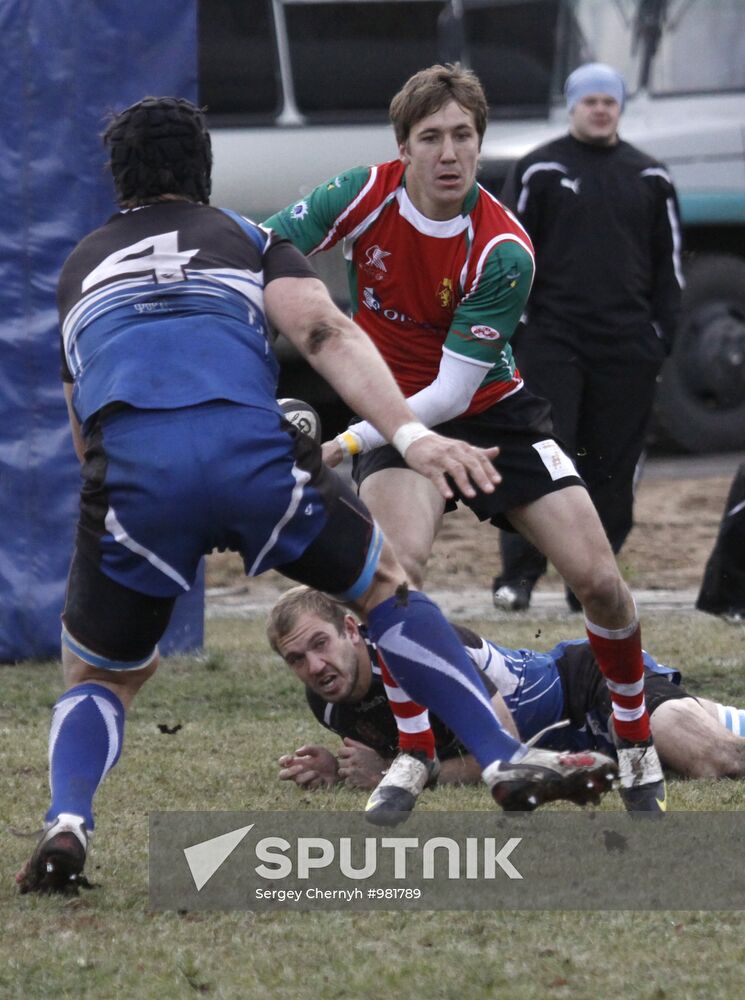 Russian Rugby Championships. Final match