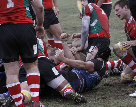 Russian Rugby Championships. Final match