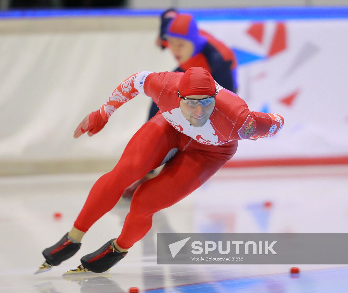 Russian Speed Skating Championships. Final Day