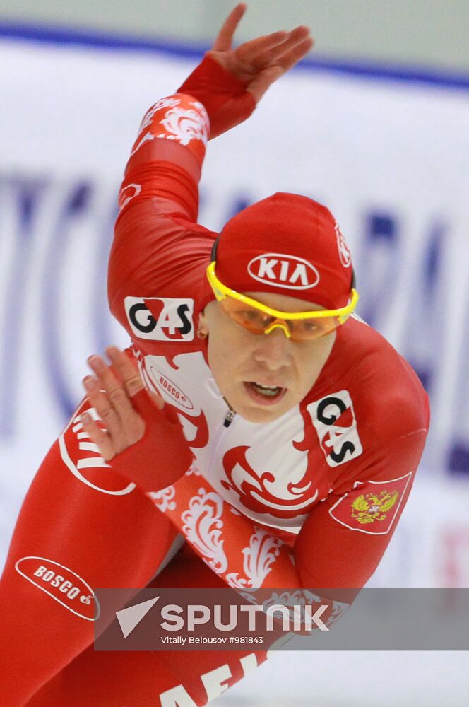 Russian Speed Skating Championships. Final Day