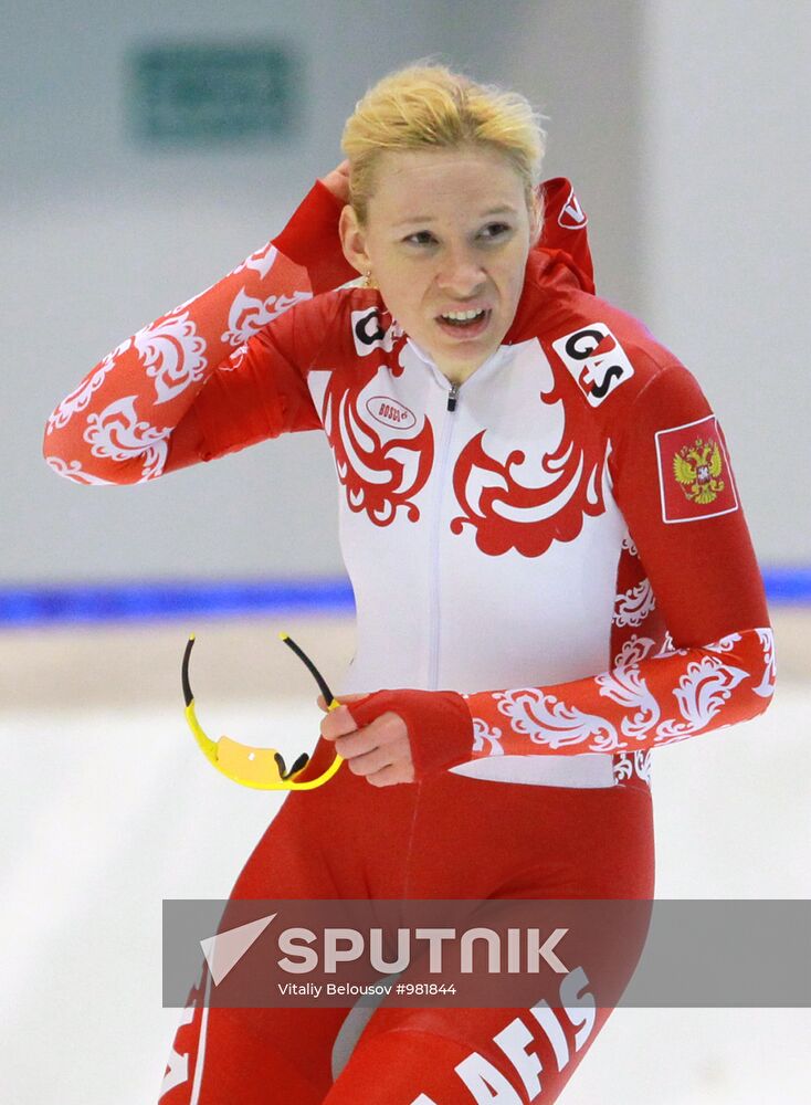 Russian Speed Skating Championships. Final Day