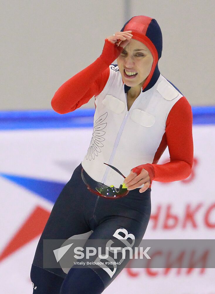 Russian Speed Skating Championships. Final Day