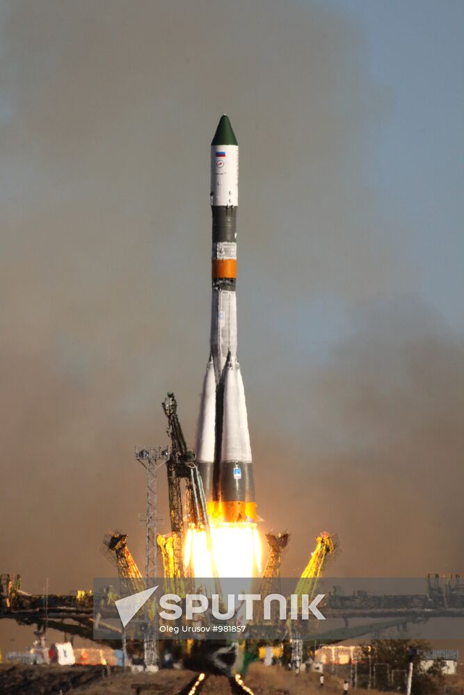 Russia's Progress M-13M cargo spacecraft launched from Baikonur