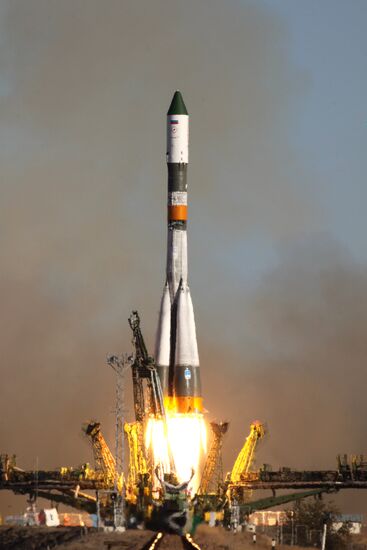 Russia's Progress M-13M cargo spacecraft launched from Baikonur