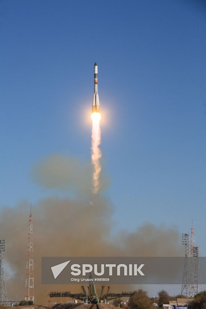 Russia's Progress M-13M cargo spacecraft launched from Baikonur