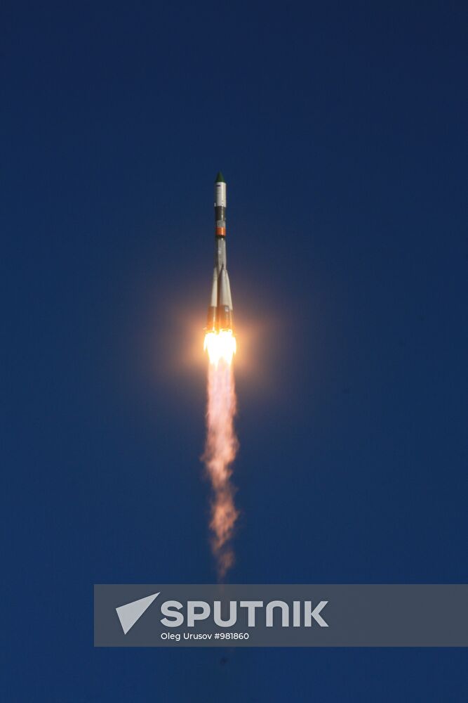 Russia's Progress M-13M cargo spacecraft launched from Baikonur