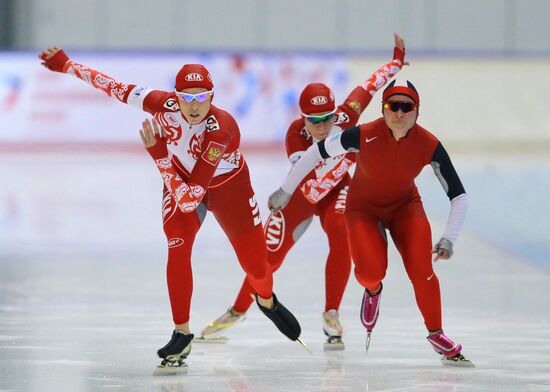 Russian Speed Skating Championships. Final Day