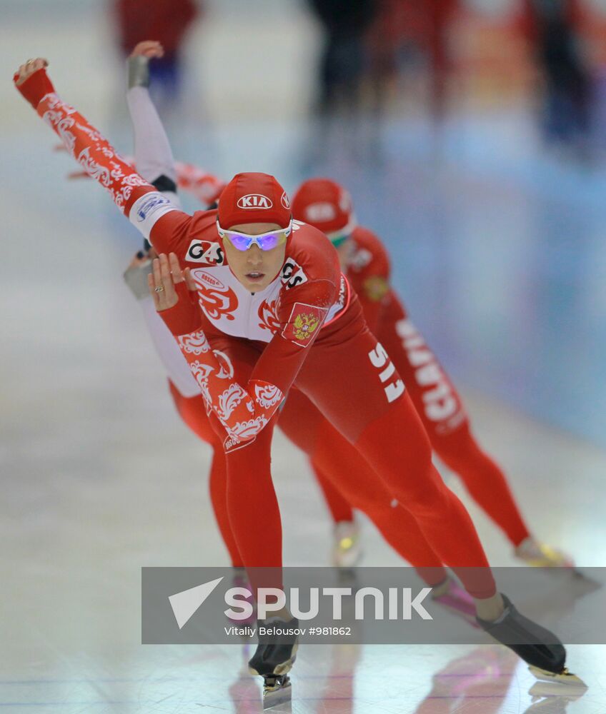 Russian Speed Skating Championships. Final Day