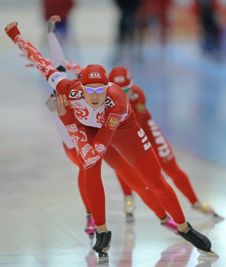 Russian Speed Skating Championships. Final Day