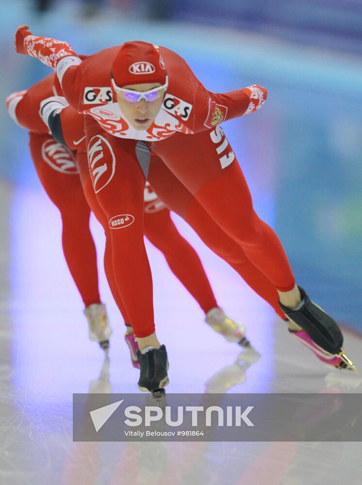 Russian Speed Skating Championships. Final Day