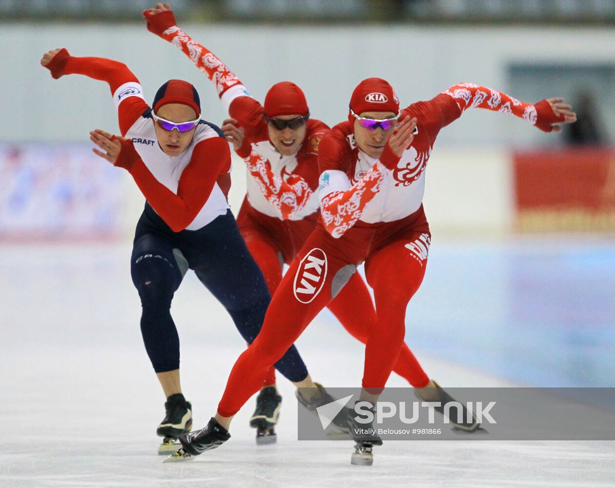 Russian Speed Skating Championships. Final Day