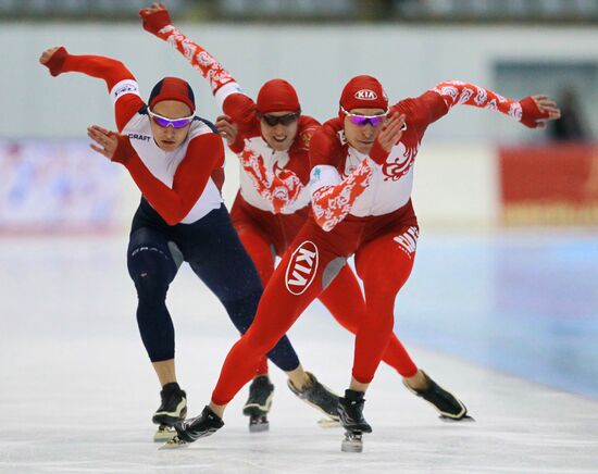 Russian Speed Skating Championships. Final Day