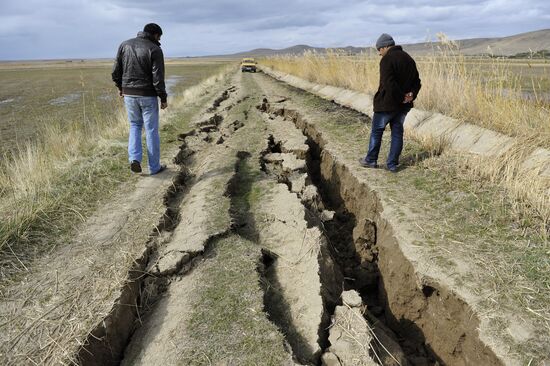 Quake aftermath in Turkey's Van province