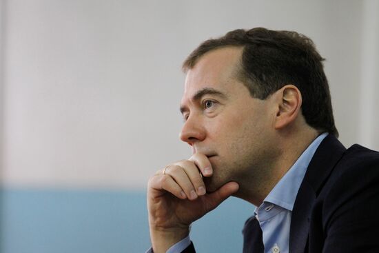 Dmitry Medvedev visits Barnaul
