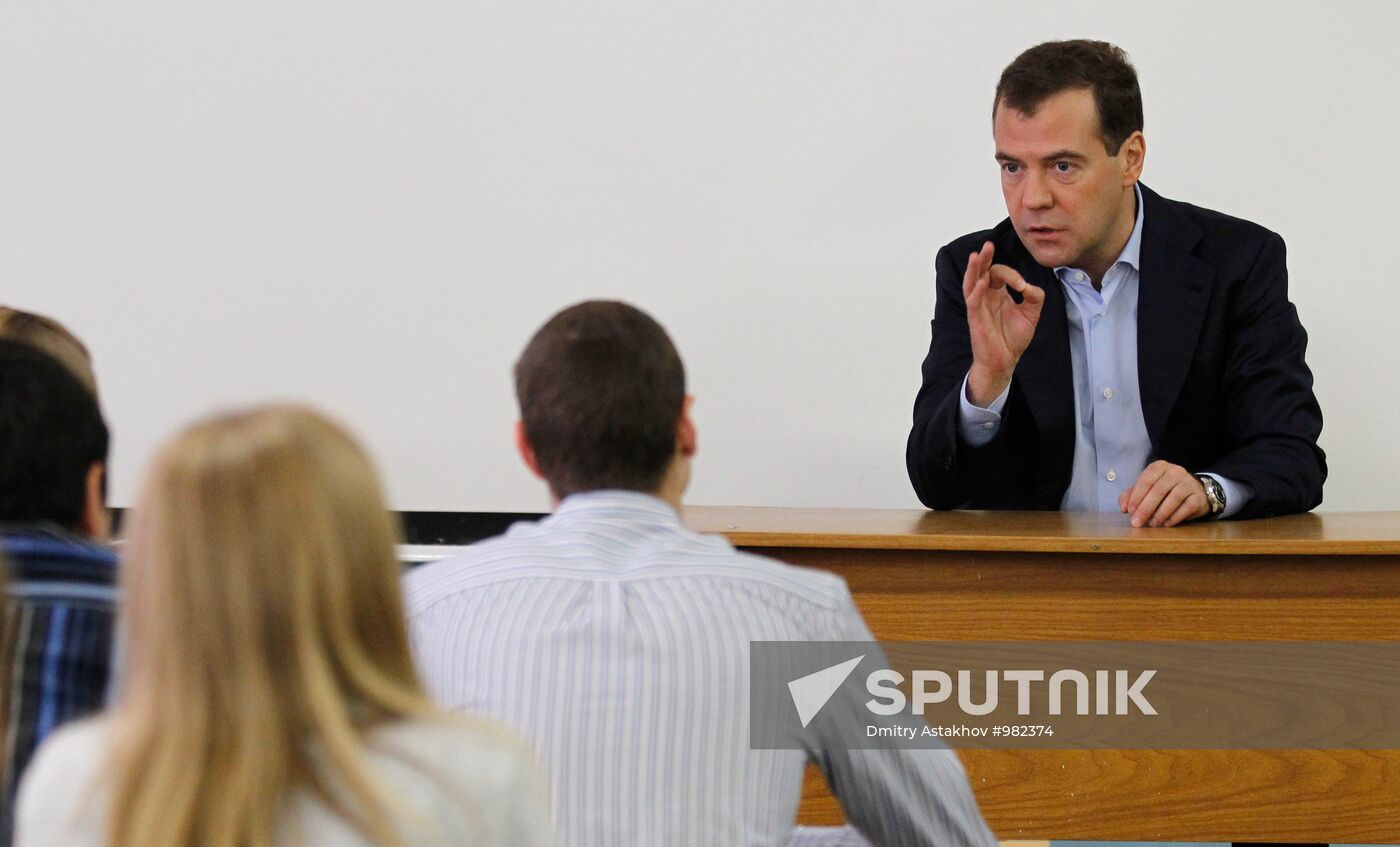 Dmitry Medvedev visits Barnaul