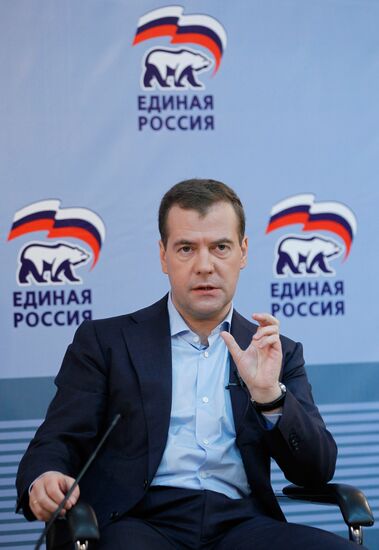 Dmitry Medvedev visits Barnaul