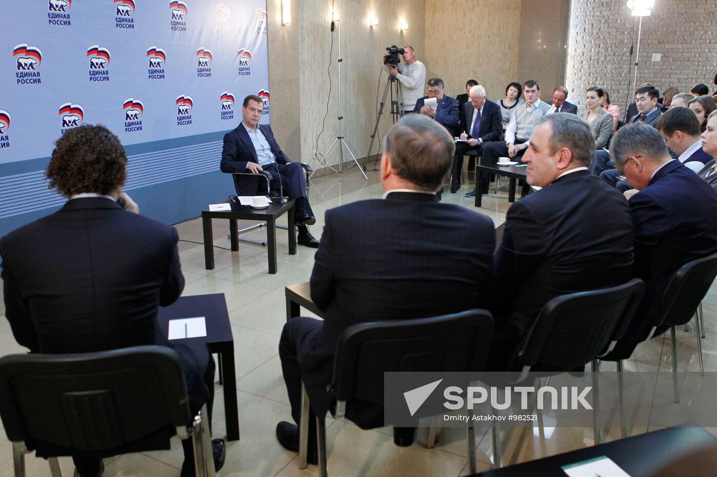 Dmitry Medvedev visits Barnaul