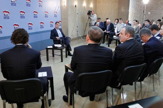 Dmitry Medvedev visits Barnaul