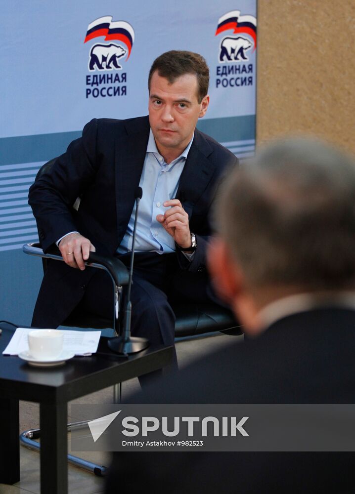 Dmitry Medvedev visits Barnaul